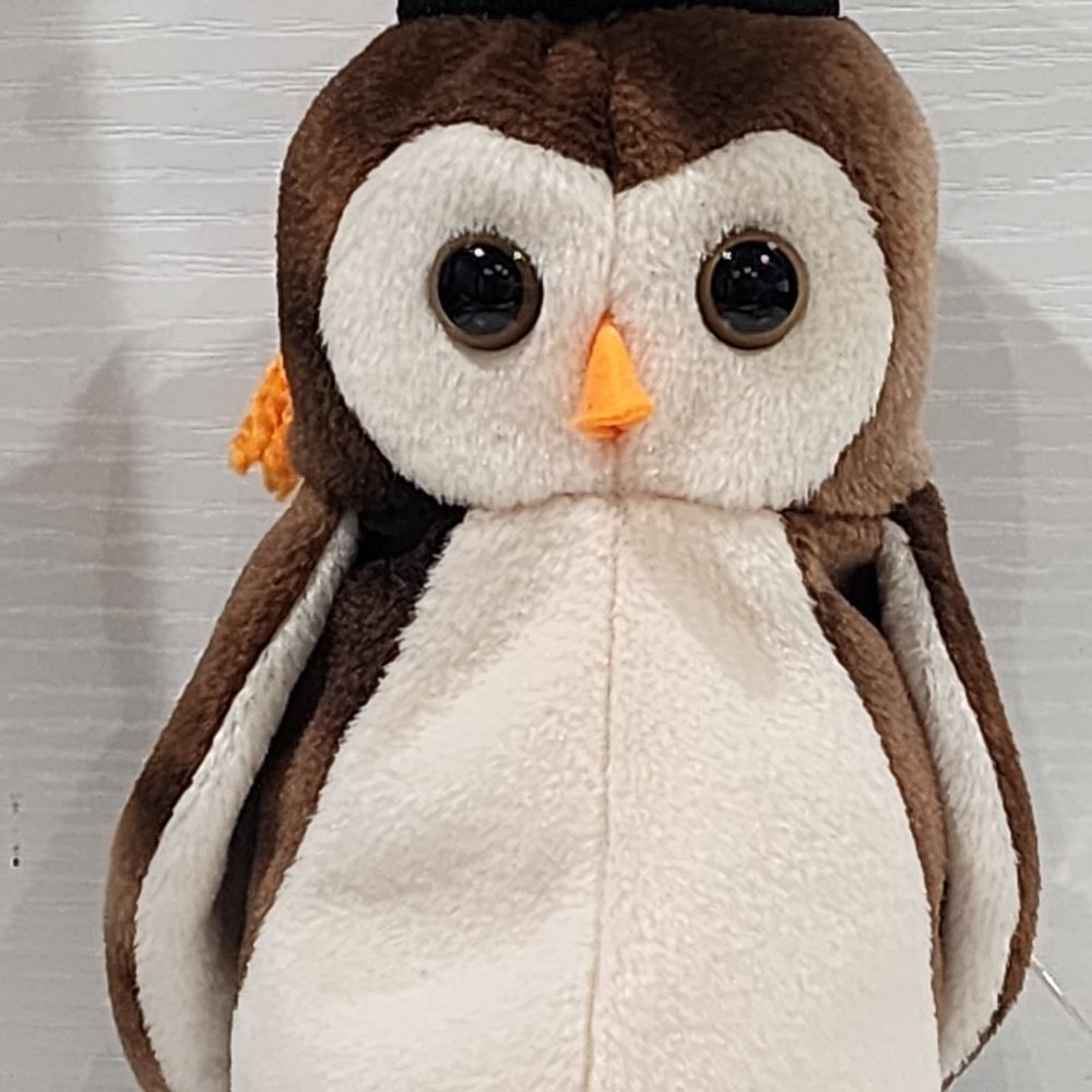 TY Beanie Babies - Rare Wise The Owl Date Errors! - Picture 2 of 10